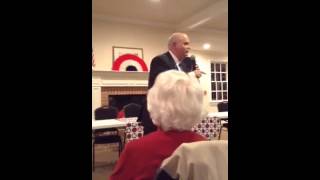 Barry at the Vining's Civic Association Forum April 7th 2014