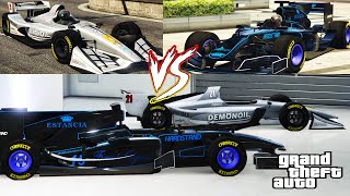 Benefactor BR8 VS. Declasse DR1 - GTA 5 Online - Which F1 to buy - The new FORMULA 1 CARS SUMMER DLC