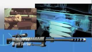 Serbu Firearms Inc. part 1: BFG-50A High Speed Video and 3d Mechanics
