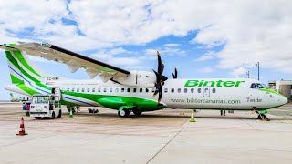 TRIP REPORT | BINTER CANARIAS ATR 72-600 (ECONOMY) | Gran Canaria - Tenerife North