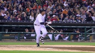 LAA@DET: Miggy belts two-run homer to left-center