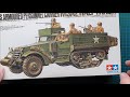 Tamiya 1/35 M3A2 Half Track (Armoured Personnel Carrier) - Kit Review