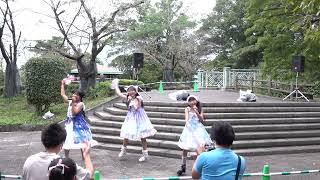 9月28日、さの秀郷まつりアイドルステージin城山公園。SANOブランドール(チーム・シンデレラ)