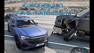 Volkswagen Teramont R-Line a lot of crashes and a lot of fun 4K