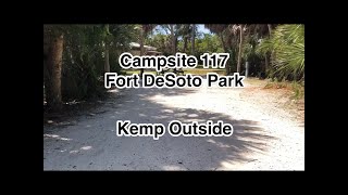 Fort DeSoto Park Campsite 117 | Coastal Camping in Florida | Campsite Reviews