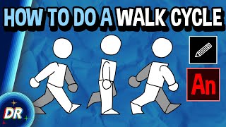 How to Animate a Basic Walk Cycle 🚶