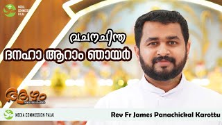 ആഴം : ദനഹാ ആറാം ഞായർ || Rev Fr James Panachickal Karottu || Media Commission Palai