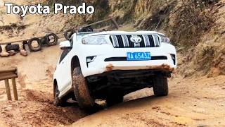 China 4X4 off-road: Toyota Prado VS Grand Avenue! #off-road #toyota #Prado #Avenue