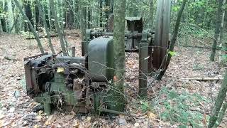ABANDONED Antique Logging Equipment In Adirondack Mountains!