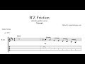 B'z Friction TAB - electric guitar tab - PDF - Guitar Pro