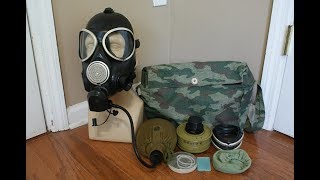 (OLD VIDEO) Russian PMK-3 Gas Mask