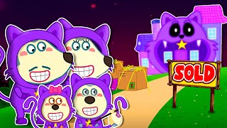 Wolfoo Family Dresses Like Catnap and Sold Their House 🐺 Kids Cartoon 🇨🇦 Wolfoo Canada