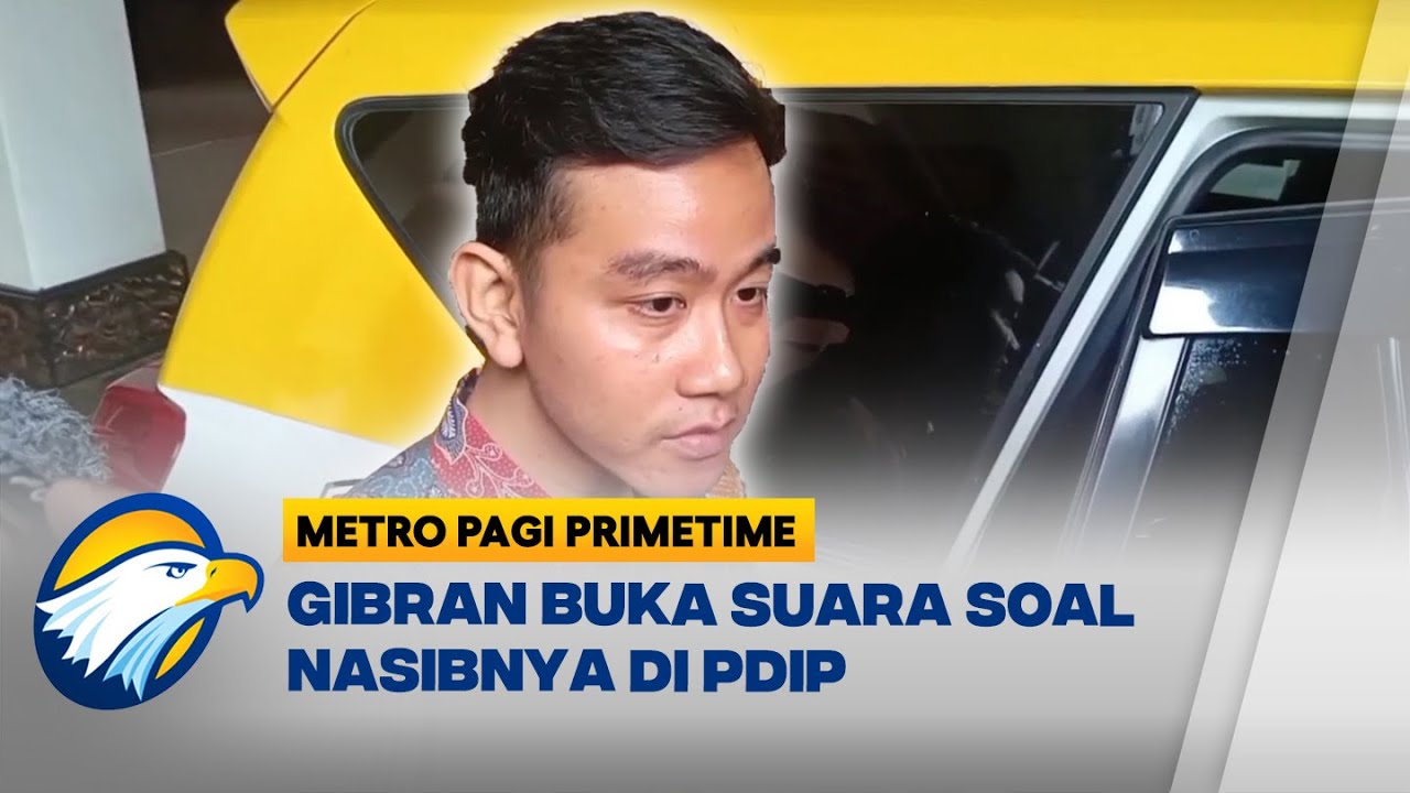 Gibran Buka Suara Soal Nasibnya Di PDIP - YouTube