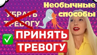 Принять тревогу. Упражнения. Попробуйте необычные способы УБРАТЬ ТРЕВОГУ. 3 шага. Анна Скляр.