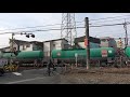 南武線「中学校前踏切」　nambu line chugakkomae railroad crossing　2020.12.29