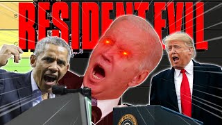 Obama, Trump and Biden Slave over a Resident Evil Tier List