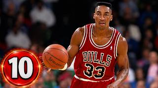 Scottie Pippen Top 10 Plays of Career