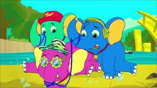 Ek Mota Hathi | एक मोटा हाथी | Hindi Rhymes for Kids | Ek mota hathi jhoom ke chala