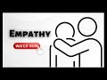 Empathy  #emotionalintelligence #followyourthoughts #shorts