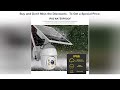 tuya compatible devices shiwojia wifi version solar ip camera panel sd card expansion 2mp hd moni