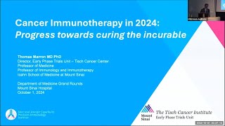 Cancer Immunotherapy in 2024: Progress Towards Curing the Incurable