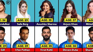 AGE Comparison: Famous Indian Cricketers And Their Wives/Girlfriends