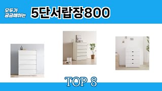 모두가 궁금해하는 5단서랍장800 추천 TOP 8