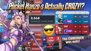 Pocket Hanzo's Actually CRAZY!? 😎 - Mercy Gameplay \u0026 Commentary - Overwatch 2 (Season 14)