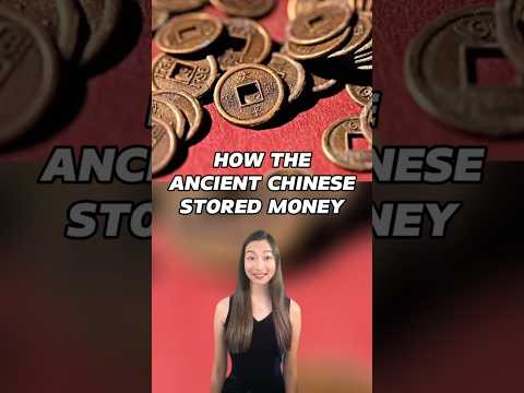 How did the ancient Chinese make money?