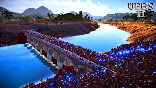 JEDIS \u0026 CENTURIONS RESCUE LEONIDAS FROM 2,000,000 ZOMBIES | Ultimate Epic Battle Simulator 2 UEBS 2