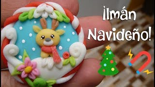 Imanes Navideños de Porcelana Fria DIY