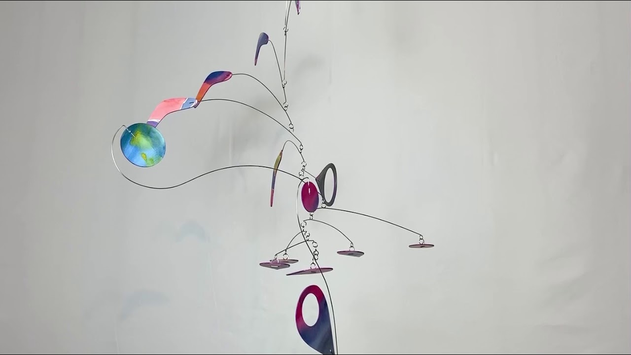 Custom Kinetic Mobile Sculpture Youtube