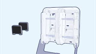 Replace Battery Level Sensor for Tork OptiServe Coreless 4 Roll Toilet Paper Dispenser Vertical T7 E