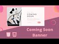 Create a Coming Soon Page Using HTML & CSS | Frontend Mentor Challenge