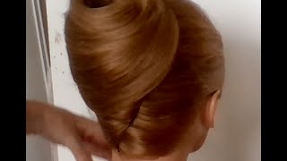 chignon banane