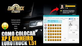 ✅ [FACIL] como colocar DINHEIRO E XP no EURO TRUCK SIMULATOR 2 1.51