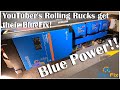 YouTuber's Rolling Rucks Pay Us A Visit || Two DC Chargers || 3KVA Multiplus