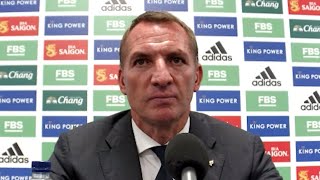 Brendan Rodgers - Leicester 1-0 Wolves - Post-Match Press Conference
