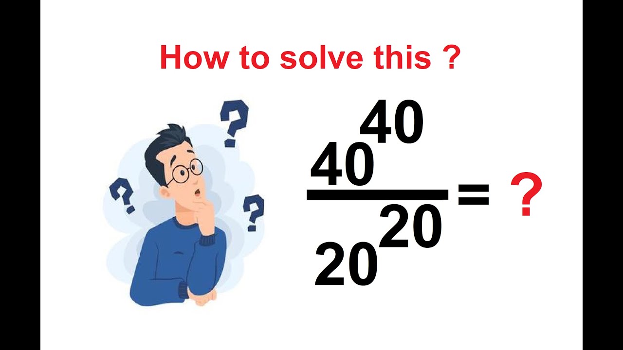 A Nice Exponent Problem Youtube
