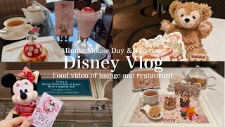 【 Disney Vlog 】ミニーマウスの日🐈‍⬛🎀 | ディズニーホテルを満喫した休日☕️ | ハイピリオンラウンジ | シルクロードガーデン | チックタックダイナー | 千輝くん