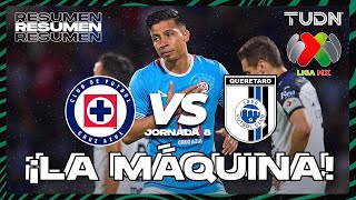 Resumen | Cruz Azul vs Querétaro | Liga Mx - CL2025 J8 | TUDN