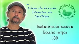 Clase de francés 🇫🇷. Traducción de oraciones (181) #clasedefrancés #ibiza #clasedefrances