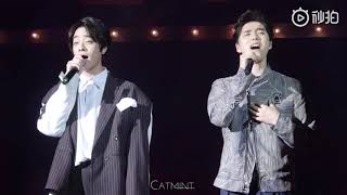 【郑云龙×阿云嘎】190720 上海GALA《I'll cover you》片段（出自音乐剧《吉屋出租》）+彩蛋