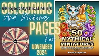 #ProjectMythicalMinis - Picking Pages for November 2024 (Chaotically) - 50 Mythical Miniatures