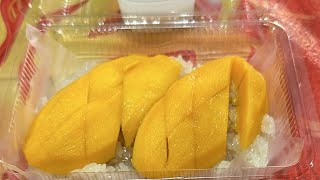 ASMR Eating Mango Sticky Rice | ข้าวเหนียวมะม่วง Soothing Sounds \u0026 Sweet Delights