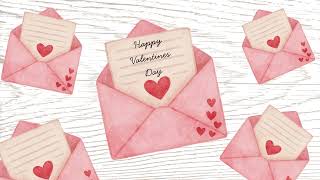 Happy Valentines Day 1 Hour | Aesthetic Minimalistic Background | No Music | 4K