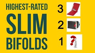 Slim Bifold Wallets - Top 5 Highest Rated and Best Selling of All-Time (2018)