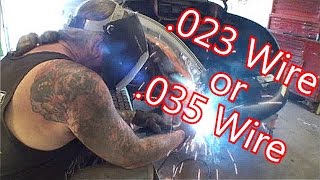 How To Use A MIg Welder-Choosing The Correct Wire Size For The Job