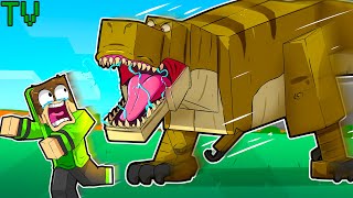 EU TROUXE OS DINOSSAUROS DE VOLTA A VIDA NO MINECRAFT!