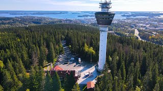 Puijon Torni | Puijo Tower | Kuopio, Finland | 4K Aerial Drone Film